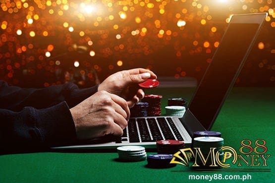 isang laptop na nakakonek sa vpn upang makapaglaro ng ibang casino games